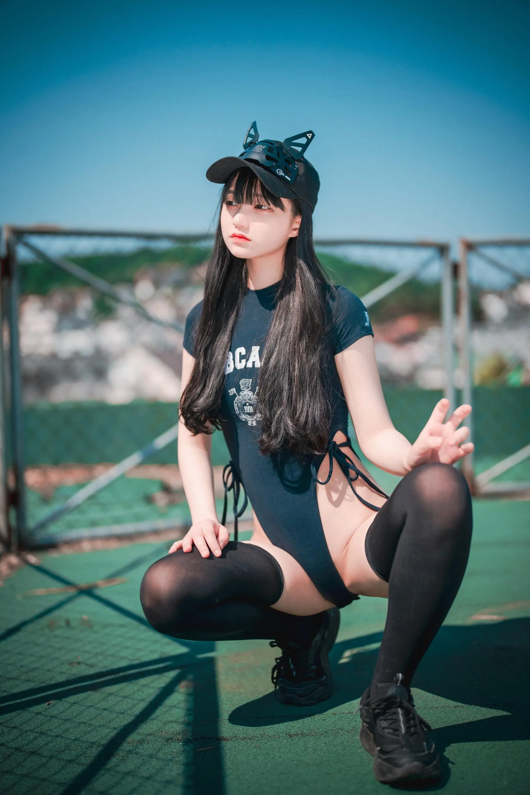Jenny 정제니 – NO.32 Classic Athletic Girl in Navy Blue [71P]插图8